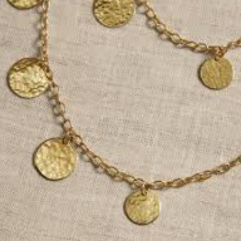 Jewelry Archives - Banana Republic Chic Boho Brass Coin Necklace 70$